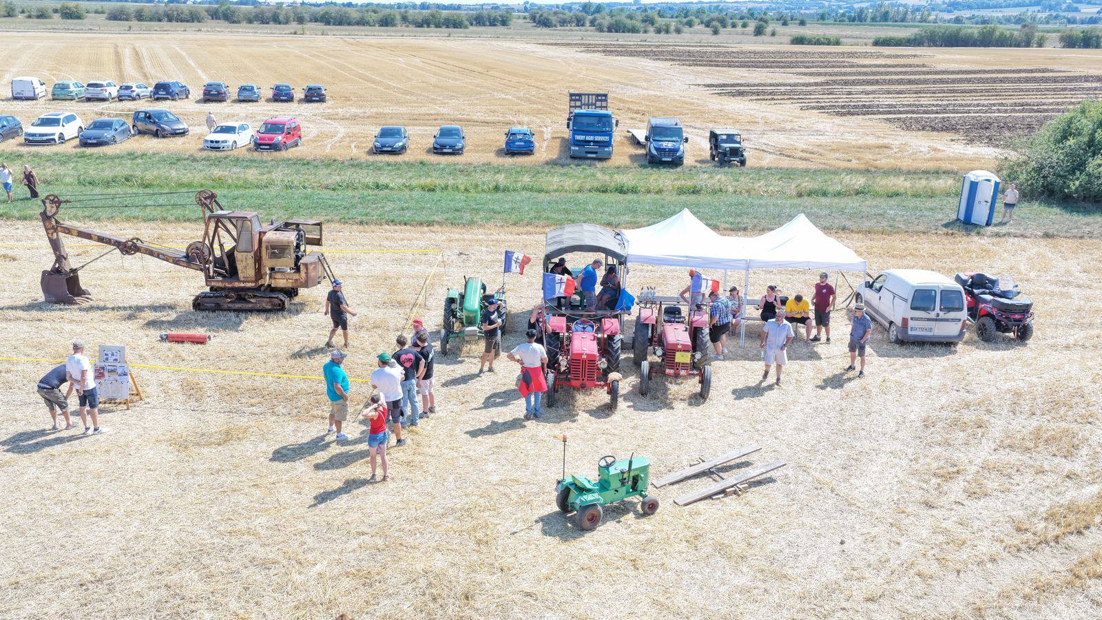 Mission de couverture aérienne d'un événement agricole en Moselle